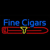 Fine Cigars Enseigne Néon