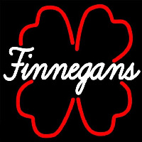 Finnegans And Clover Beer Sign Enseigne Néon