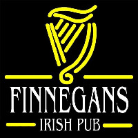 Finnegans Irish Pub Beer Sign Enseigne Néon