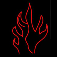 Fire Flame Artwork Enseigne Néon