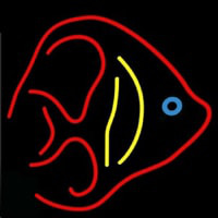Fish Logo Seafood  Enseigne Néon