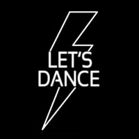 Flash Lets Dance Enseigne Néon