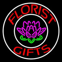 Florists Gifts Logo Enseigne Néon