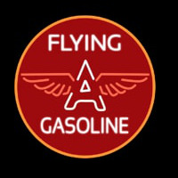 Flying a Gasoline Enseigne Néon