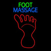 Foot Massage Enseigne Néon