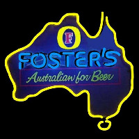 Fosters Australia Beer Sign Enseigne Néon