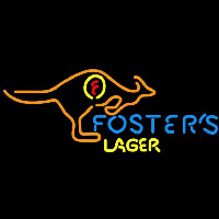 Fosters Kangaroo Beer Sign Enseigne Néon