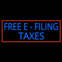 Free E Filing Ta es Enseigne Néon