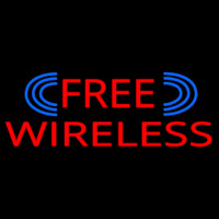 Free Wireless Enseigne Néon