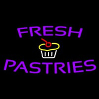 Fresh Pastries Enseigne Néon
