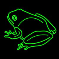 Frog Logo Enseigne Néon