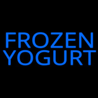 Frozen Yogurt Enseigne Néon