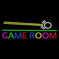 Game Room Cue Stick Enseigne Néon