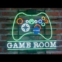 Game Room MAN CAVE  Enseigne Néon