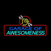 Garage Of Awesomeness Enseigne Néon