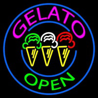 Gelato Enseigne Néon