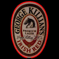George Killians Irish Red Beer Sign Enseigne Néon