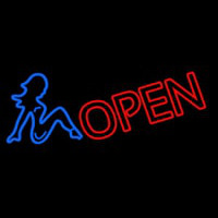 Girls Strip Club Open Enseigne Néon