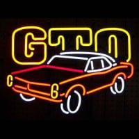 Gm American Auto Pontiac Gto Enseigne Néon