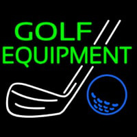 Golf Equipment Enseigne Néon