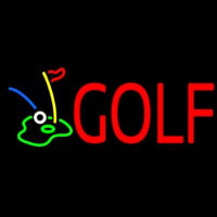 Golf With Logo Enseigne Néon