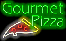 Gourmet Pizza Enseigne Néon