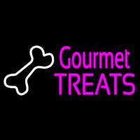 Gourmet Treats With Logo Enseigne Néon