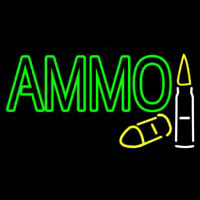 Green Ammo Enseigne Néon