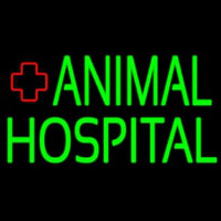 Green Animal Hospital Logo 2 Enseigne Néon