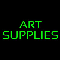 Green Art Supplies 1 Enseigne Néon