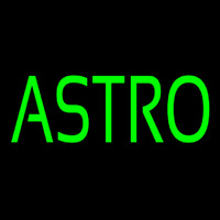 Green Astro Enseigne Néon