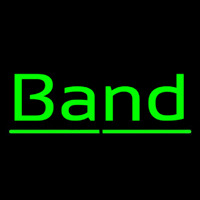 Green Band 1 Enseigne Néon