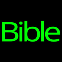 Green Bible Enseigne Néon