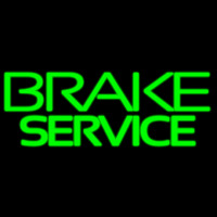 Green Brake Service Enseigne Néon