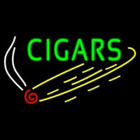 Green Cigars Enseigne Néon