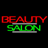 Green Cursive Beauty Block Salon Enseigne Néon