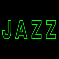 Green Jazz Block Enseigne Néon