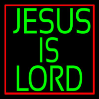 Green Jesus Is Lord Enseigne Néon