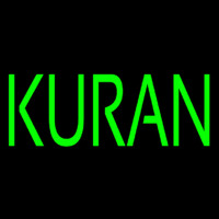 Green Kuran Enseigne Néon