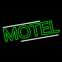 Green Motel Enseigne Néon