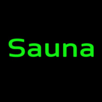 Green Sauna Enseigne Néon