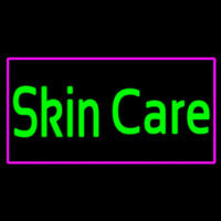Green Skin Care Pink Border Enseigne Néon