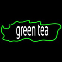 Green Tea Horizontal Enseigne Néon