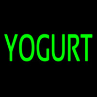Green Yogurt Enseigne Néon