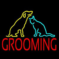 Grooming Logo 1 Enseigne Néon