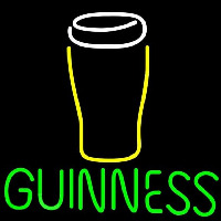 Guinness Glass 2 Beer Sign Enseigne Néon