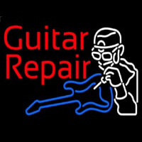 Guitar Repair  Enseigne Néon