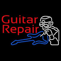 Guitar Repair 1 Enseigne Néon