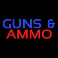 Guns And Ammo Enseigne Néon