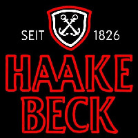 Haake Becks Beer Enseigne Néon